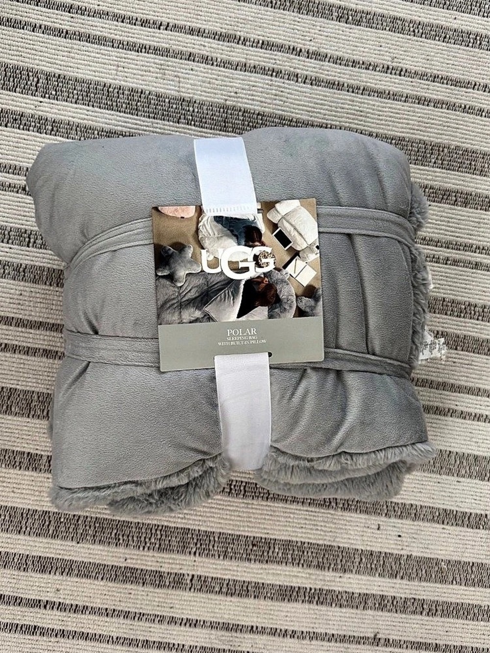 UGG Polar Sleeping Bag Gray NWT